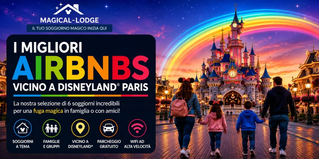 I migliori Airbnb vicino a Disneyland Paris - selezione Magical Lodge