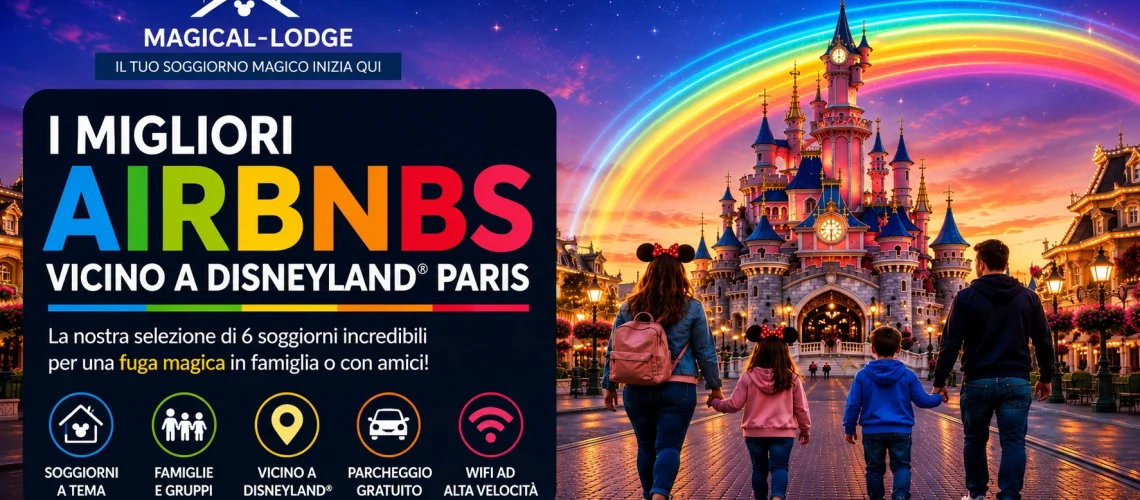 I migliori Airbnb vicino a Disneyland Paris - selezione Magical Lodge